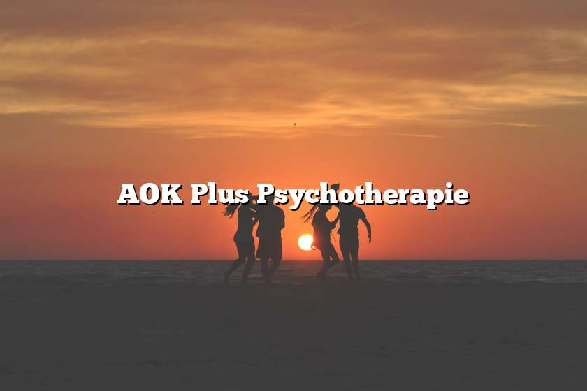 AOK Plus Psychotherapie