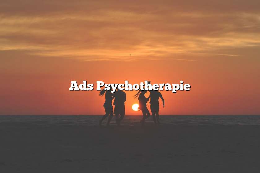 Ads Psychotherapie