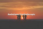 Ambulante Psychotherapie