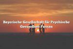 Bayerische Gesellschaft für Psychische Gesundheit Passau