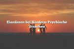 Einnässen bei Kindern: Psychische Ursachen