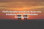 Fließschnupfen psychisch: Kann eine Erkältung unser Wohlbefinden beeinflussen?