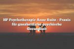 HP Psychotherapie Anne Ruitz – Praxis für ganzheitliche psychische Gesundheit