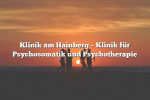 Klinik am Hainberg – Klinik für Psychosomatik und Psychotherapie