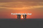 Psychotherapie App