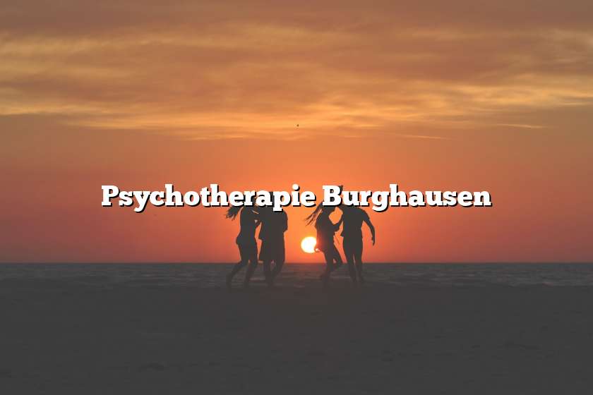 Psychotherapie Burghausen