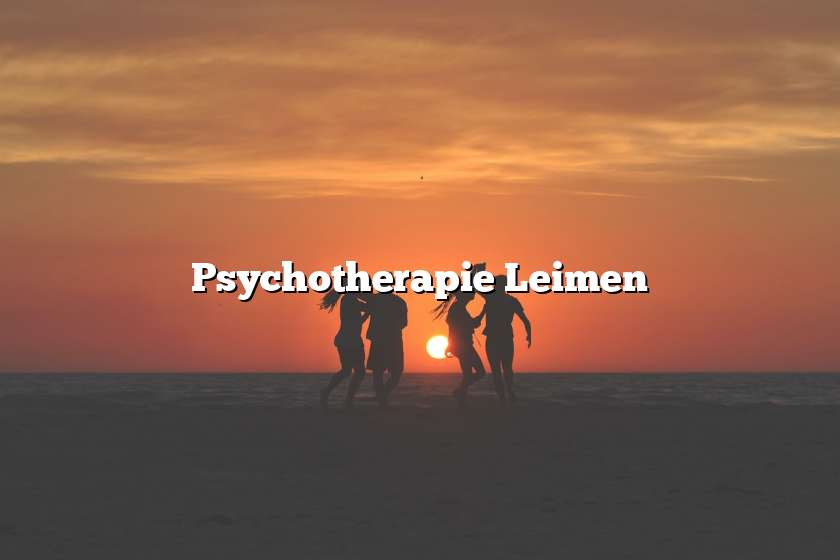 Psychotherapie Leimen