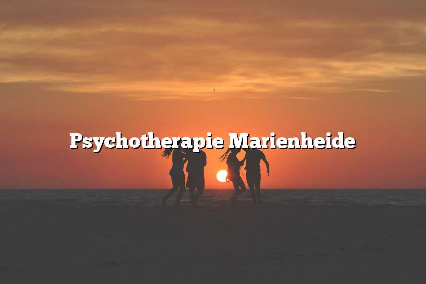 Psychotherapie Marienheide