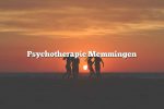 Psychotherapie Memmingen