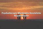 Psychotherapie Wiesbaden Gesetzliche Krankenkasse