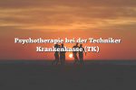 Psychotherapie bei der Techniker Krankenkasse (TK)