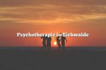 Psychotherapie in Eichwalde