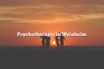 Psychotherapie in Weinheim