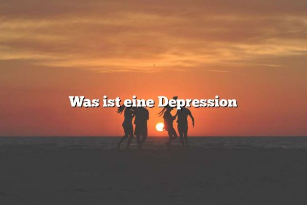 Was ist eine Depression