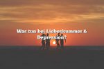 Was tun bei Liebeskummer & Depression?