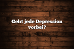 Geht jede Depression vorbei?