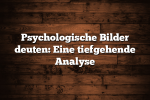 Psychologische Bilder deuten: Eine tiefgehende Analyse