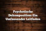 Psychotische Dekomposition: Ein Umfassender Leitfaden